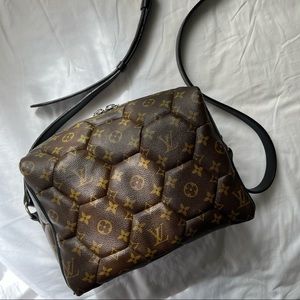 Louis Vuitton Macassar Hexagon Neo Trocadero Crossbody Bag at